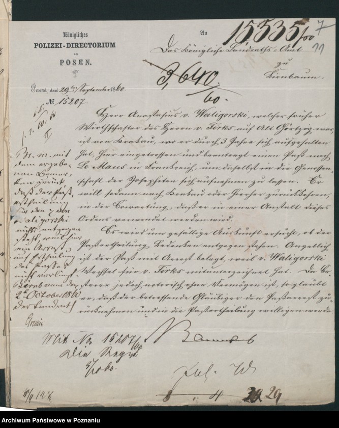 Obraz 14 z jednostki "A. betr. die Familie Waligorski Johann Miroslaus - Anastasius Wladimir"