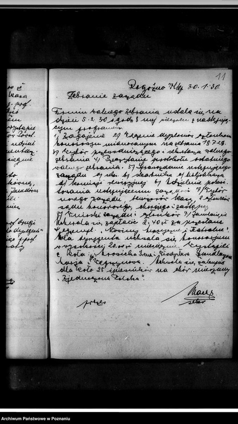 Obraz 15 z jednostki "Protokoły zebrań zarządu"