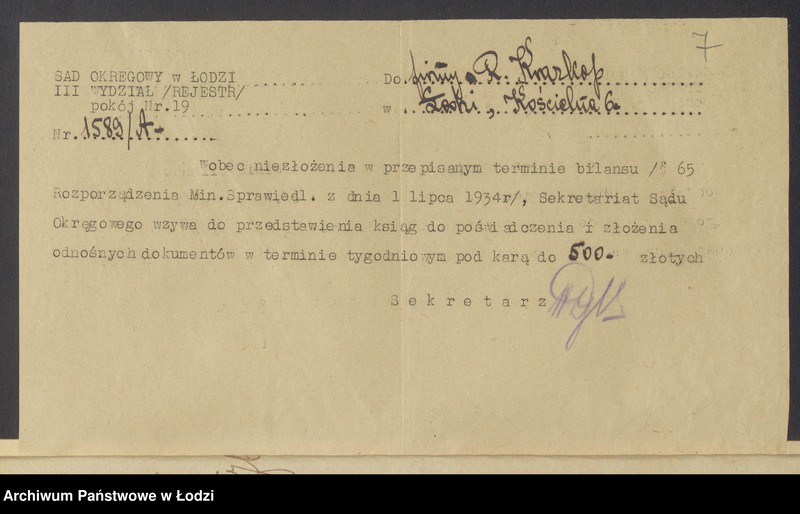 Obraz 9 z jednostki "Rywka Krazkop- sprzedaż towarów łokciowych"