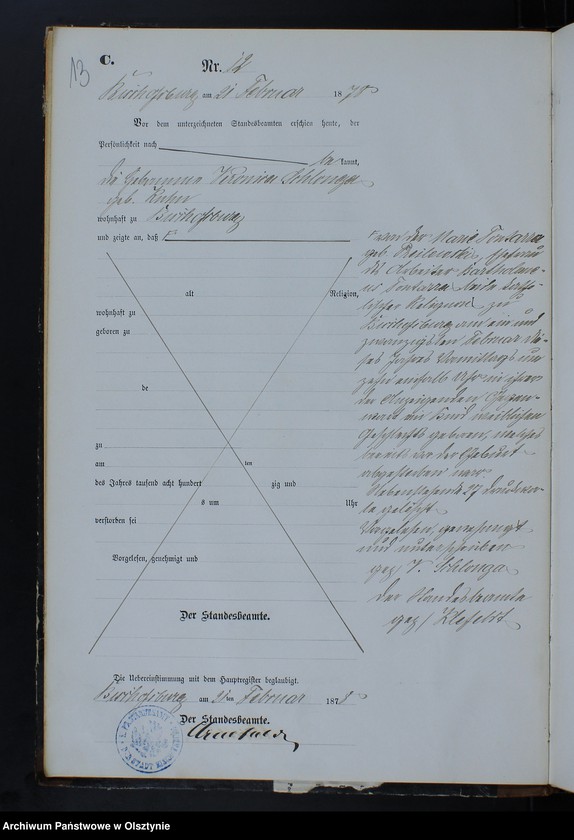 image.from.unit.number "Sterbe-Neben-Register Nr 1 - 149"