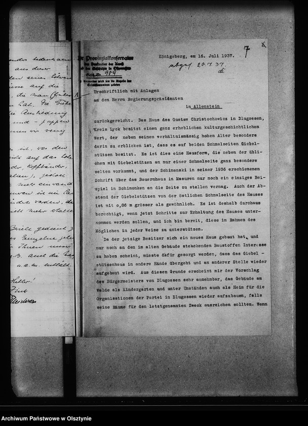 image.from.unit.number "Giebelständerhaus in Dlugossen"