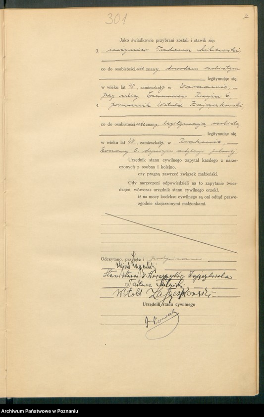 Obraz 9 z jednostki "Księga miejscowa małżeństw tom II [Rejestr główny małżeństw]"