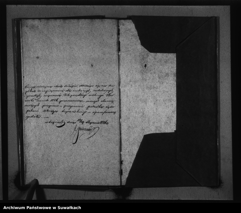 image.from.unit.number "Duplikat Akt Stanu Cywilnego Urodzonych, zaślubionych i zmarłych Sekty Filiponów z Gminy Berzniki z roku 1856"