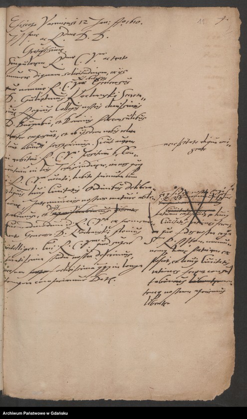 image.from.unit.number "Recesy Stanów, między innymi sejmiki w Malborku i Toruniu oraz sejm w Warszawie 26 IX - 7 XI 1611"