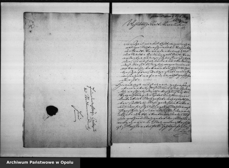 Obraz 12 z jednostki "Acta die Geschäftsführung der Stadt Verordneten betreffend. Jahrgang 1829 bis inclus[ive] 1832"