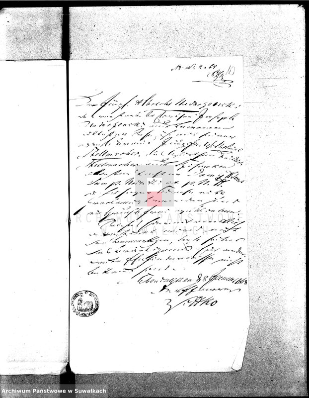 image.from.unit.number "Anexy U.S.C. Suwałki 1868 rok wyznania ewangelicko-augsburskie"