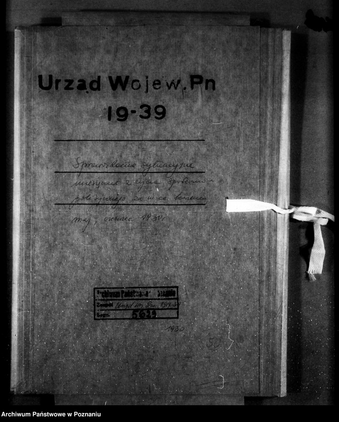 Obraz 4 z jednostki "Sprawozdania sytuacyjne miesięczne z życia społeczno-politycznego za miesiące kwiecień, maj, czerwiec 1930 r."