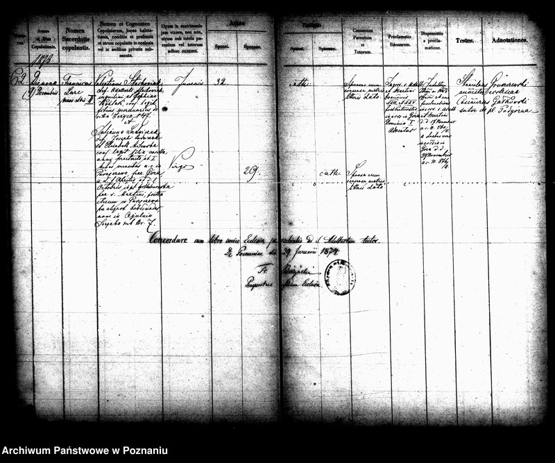 Obraz 17 z jednostki "Księga małżeństw"