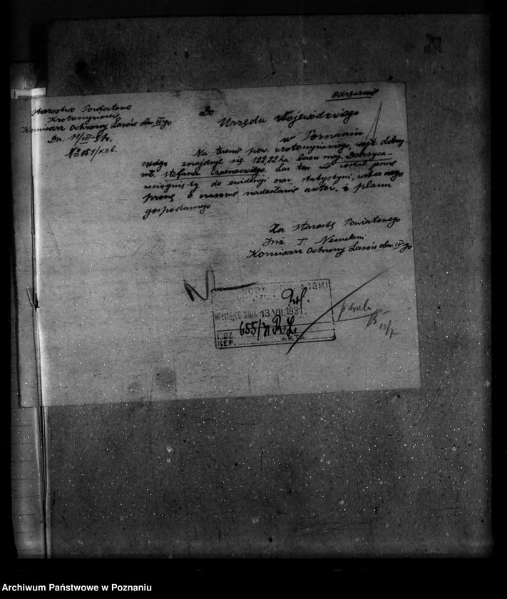 image.from.unit.number "Majętność leśna Dobrzyca powiat krotoszyński"