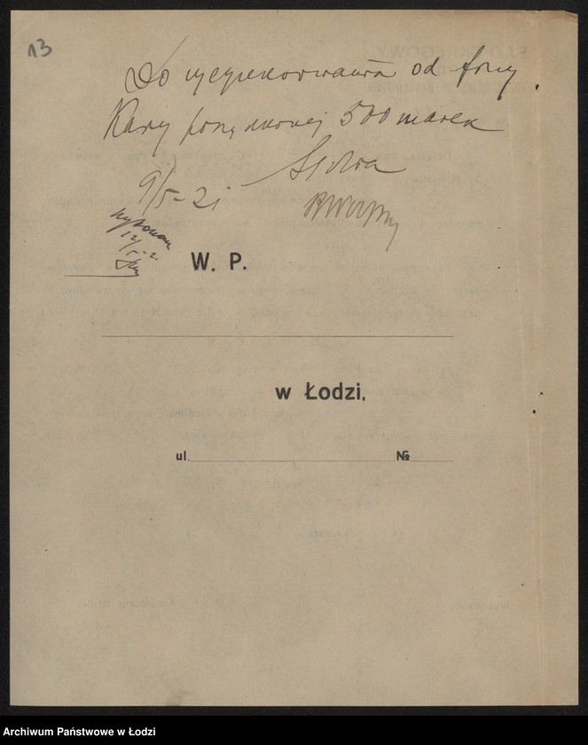 Obraz 15 z jednostki "Jakób Sochet – wyrób towarów bawełnianych"