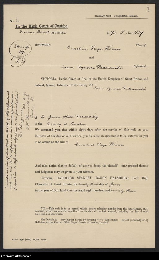 image.from.unit.number "Sprawy sądowe, dotyczące finansów. Pozwy, dekrety"