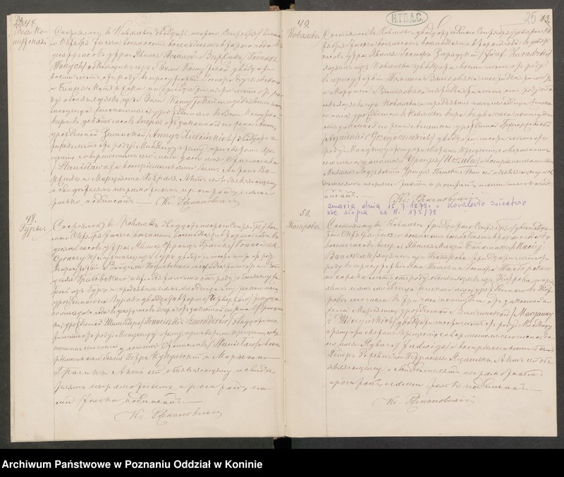 Obraz 15 z jednostki "Księga urodzeń, małżeństw, zgonów"