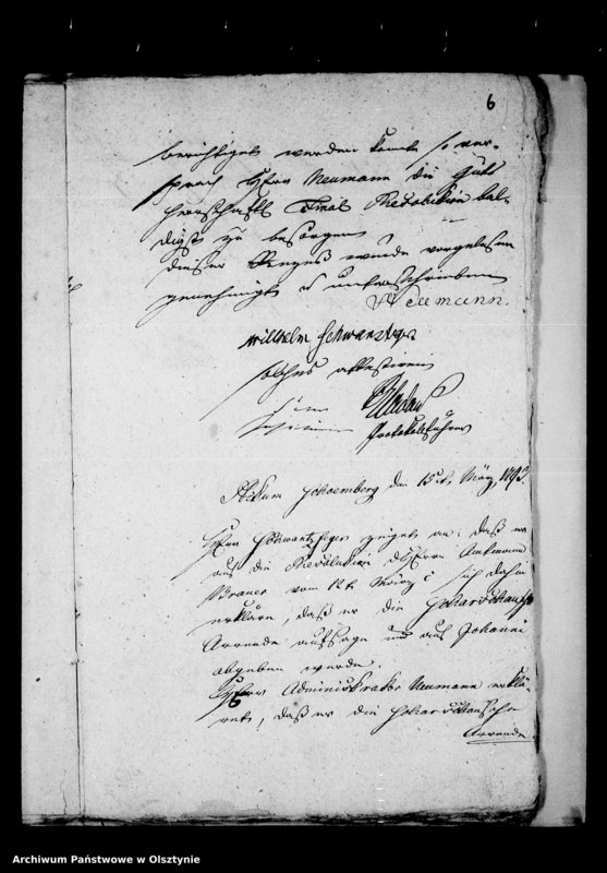 image.from.unit.number "Arrende-Abnahme und Abgabe des Gutz Scharschau"