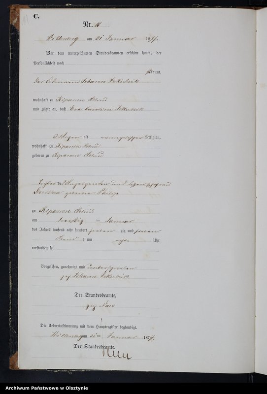 image.from.unit.number "Sterbe-Haupt-Register Nr 1 - 110"