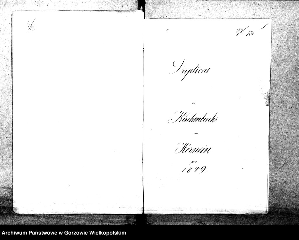 image.from.unit.number "Duplikate der Kirchenbücher von Giesenaue: Giesenaue (Jeżyki), Kernein (Karnin), Ludwigsthal (Trzęsów)"