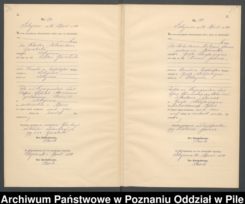Obraz 15 z jednostki "Księga zgonów"