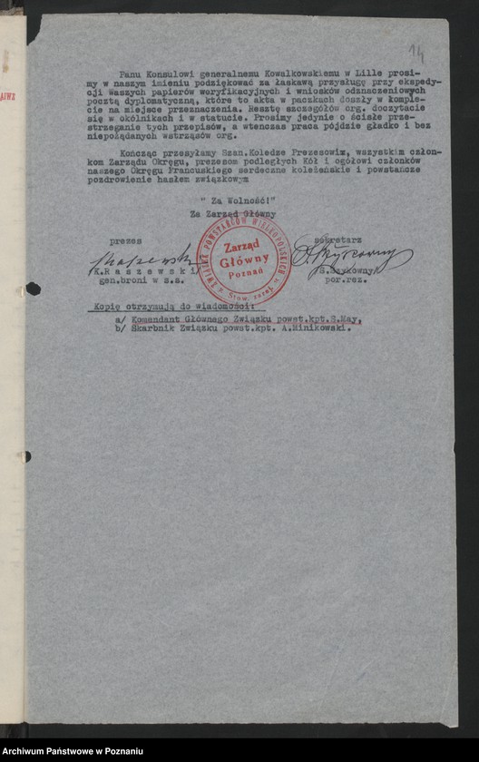 image.from.unit.number "Akta Komendanta Głównego Związku Powstańców Wielkopolskich."