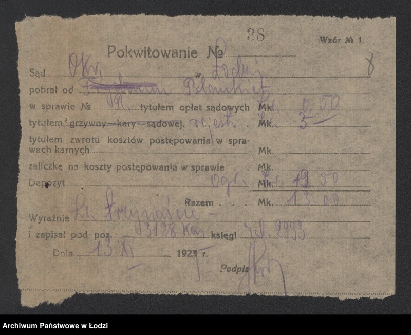Obraz 10 z jednostki "Moszek Blankiet – sprzedaż kaszy – Zgierz"