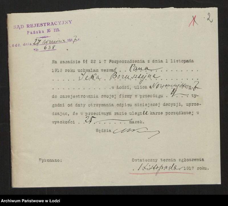 Obraz 4 z jednostki "Icek Borensztajn- handel skór"