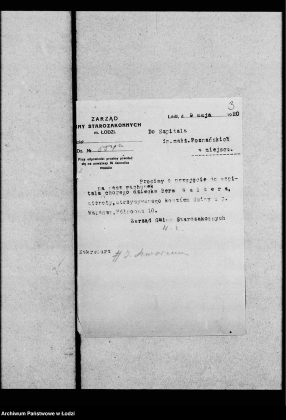 Obraz 6 z jednostki "Akta dotyczące utrzymania dzieci"