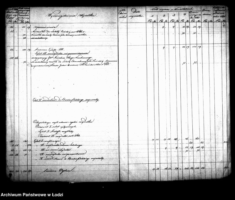 Obraz 9 z jednostki "Manuały przychodów i wydatków kasy szkoły elementarnej katolickiej w mieście Łodzi"