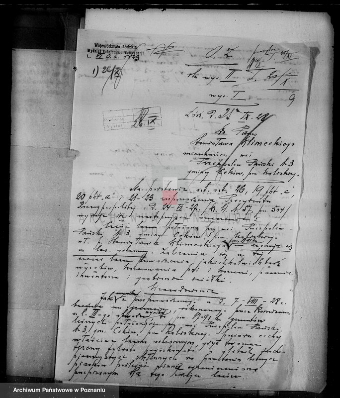 Obraz 13 z jednostki "Gmina Ceków w powiecie kaliskim nadzór nad gospodarką w lasach"