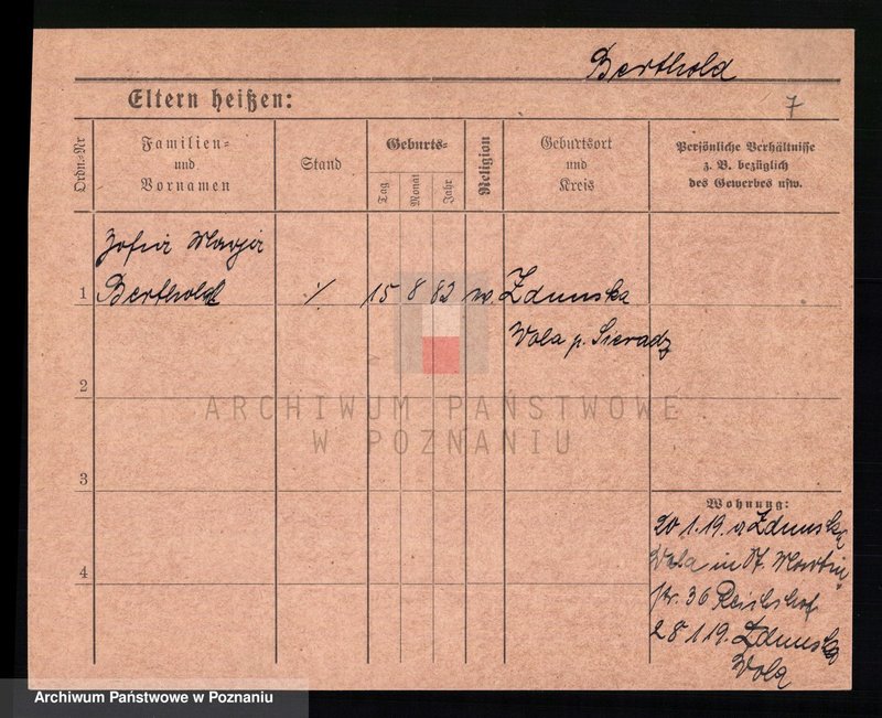 Obraz 9 z jednostki "Bertel - Betcher (Böttcher)"