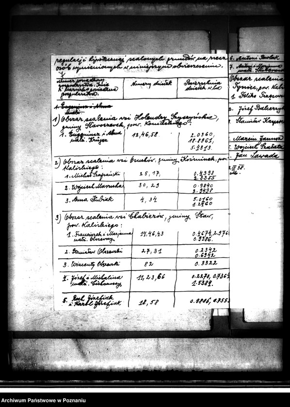 image.from.unit.number "Regulacja hipoteczna scalonych gruntów małżeństwa Krügerów w Holendrach Szyczyńskich powiatu konińskiego"