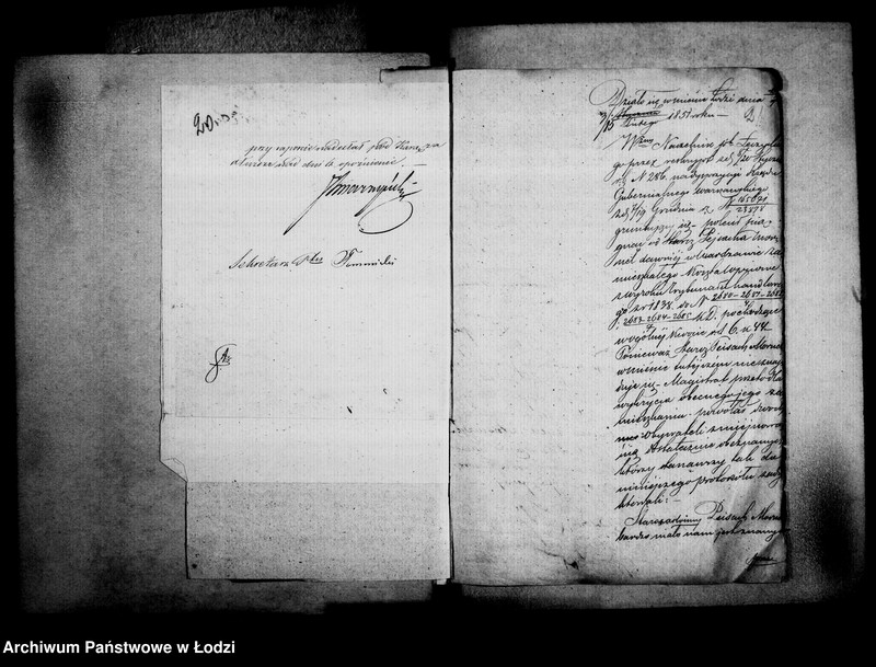 Obraz 20 z jednostki "Akta tyczące się awizacji"