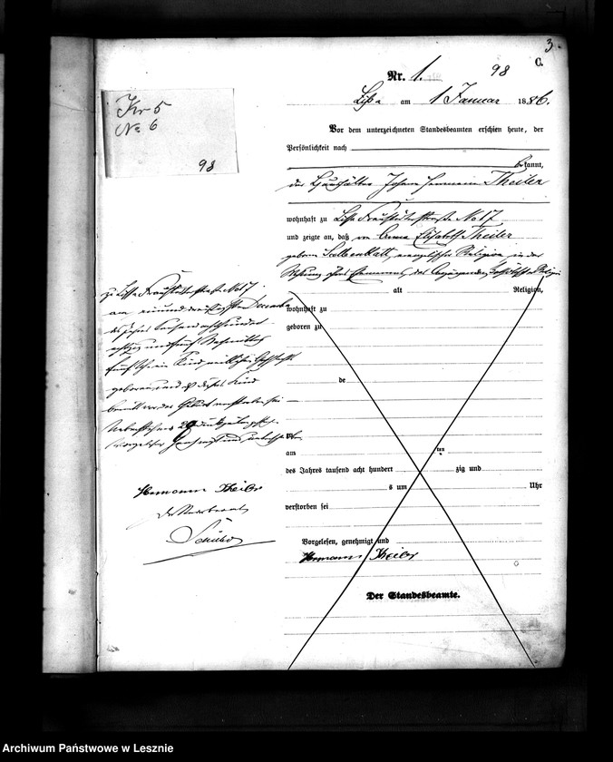 Obraz 4 z jednostki "[Księga zgonów]"