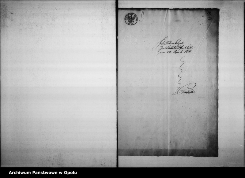 Obraz 19 z jednostki "Acta des Magistrats zu Oppeln von Verpachtung der Stadt Mauthe Vol. V de anno 1830 bis Ende Juny 1839"