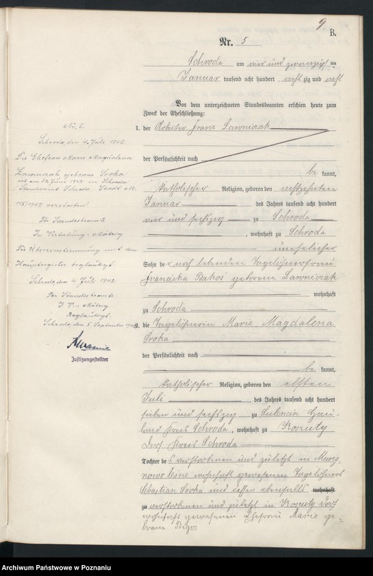 image.from.unit.number "Księga małżeństw"