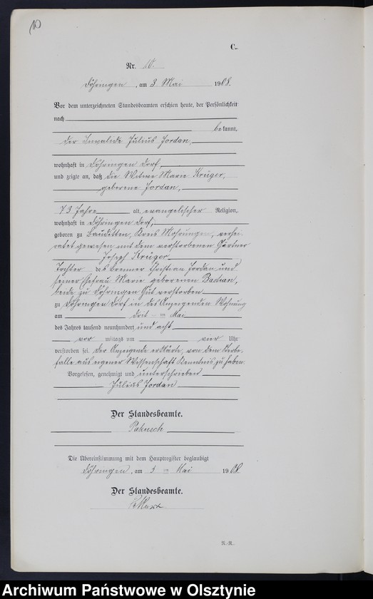 image.from.unit.number "Sterbe-Neben-Register Nr 1-26"