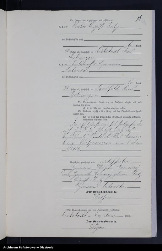 image.from.unit.number "Heirats-Neben-Register Nr 1 - 11"