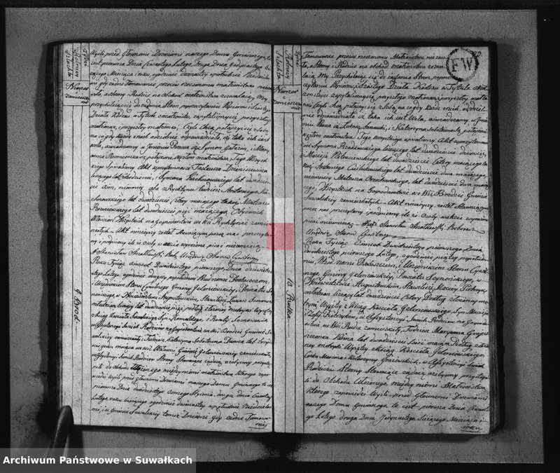 image.from.unit.number "Akta Urzędnika Stanu Cywilnego Zaszlubionych od dnia 1 Stycznia 1821 R-u do dnia ostatniego Grudnia tegoż roku Gminy Jeleniewskiey"