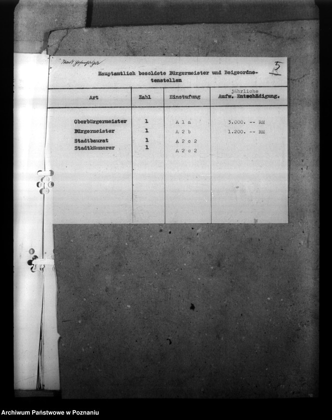 Obraz 9 z jednostki "Besoldung der Gemeindebeamten in den eingegliederten Ostgebieten"