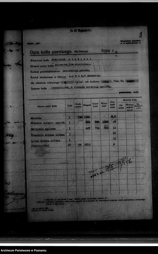 Obraz 13 z jednostki "Mleczarnia w Miłosławiu powiat wrzesiński St. Stawicki nr woj. 356"