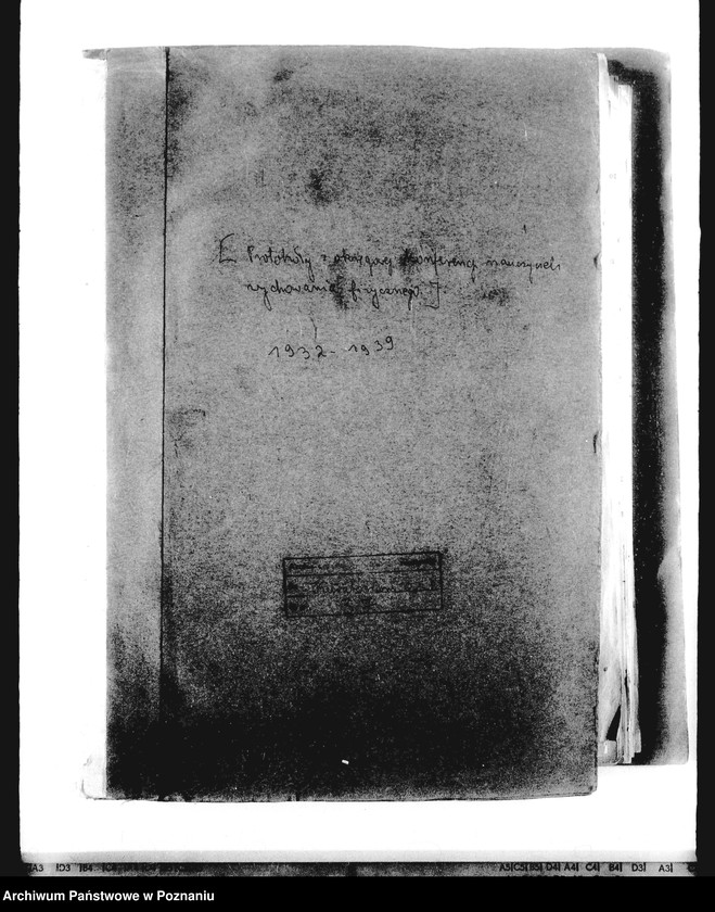 Obraz 4 z jednostki "[Protokoły z okręgowej konfederacji nauczycieli wychowania fizycznego]"