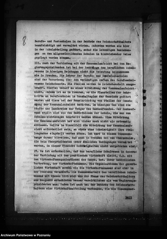 Obraz 12 z jednostki "Vereinfachungen der Verwaltung und auf dem Gebiete des Handelsschulwesens"