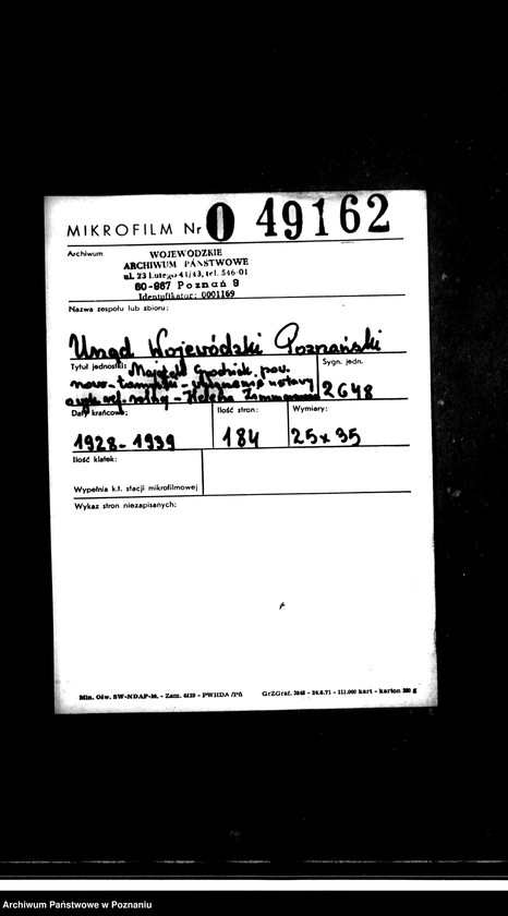 image.from.unit.number "Majątek Grodzisk powiatu nowotomyskiego wyłączenie z art. 4 i 5 ustawy o wykonaniu reformy rolnej Helena Zimmermann"