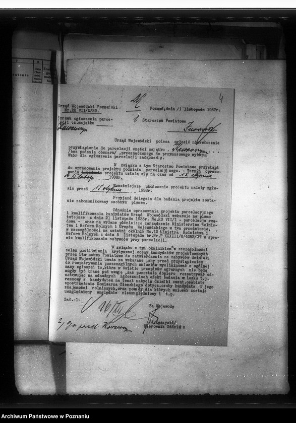 Obraz 8 z jednostki "Majątek Kawczyn powiat inowrocławski parcelacja"