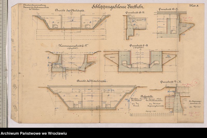 image.from.unit.number "Entwurf und Kostenanschlag für die Schleppzugschleuse Bartheln"