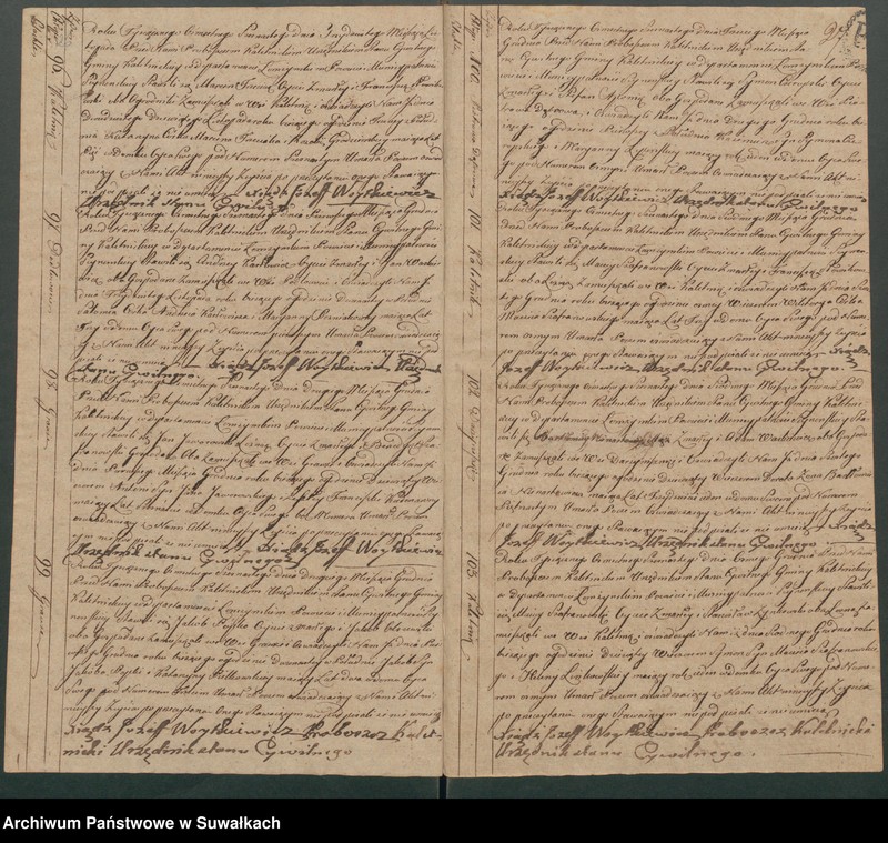 image.from.unit.number "Akta Zeyscia Stanu Cywilnego Gminy Kaletnickiey, od 1-go Stycznia 1816 do ostatniego Grudnia tegoż Roku."