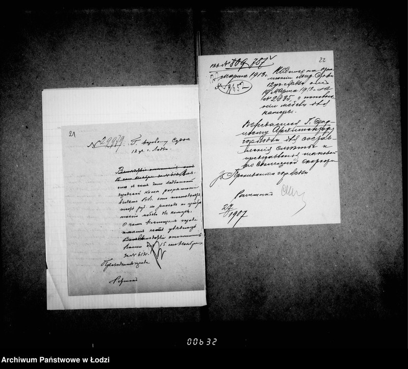 Obraz 19 z jednostki "O priobretenji mebeli dlja kamery Mirovago Suda 11 go učastka gor. Lodzi"