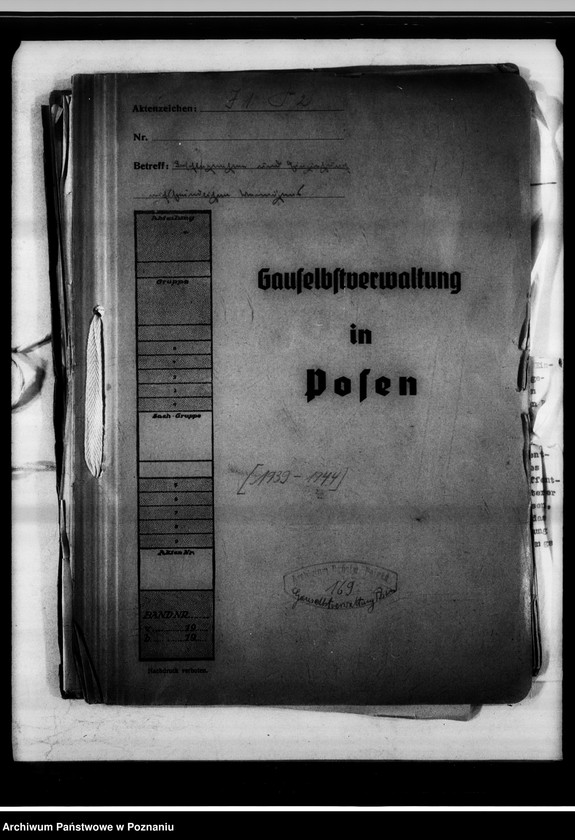 Obraz 4 z jednostki "Beschlagnahme und Einziehung reichsfeindlichen Vermögen."