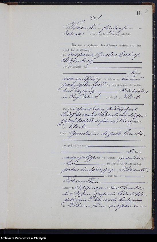 image.from.unit.number "Heiraths-Neben-Register Nr 1 - 11"