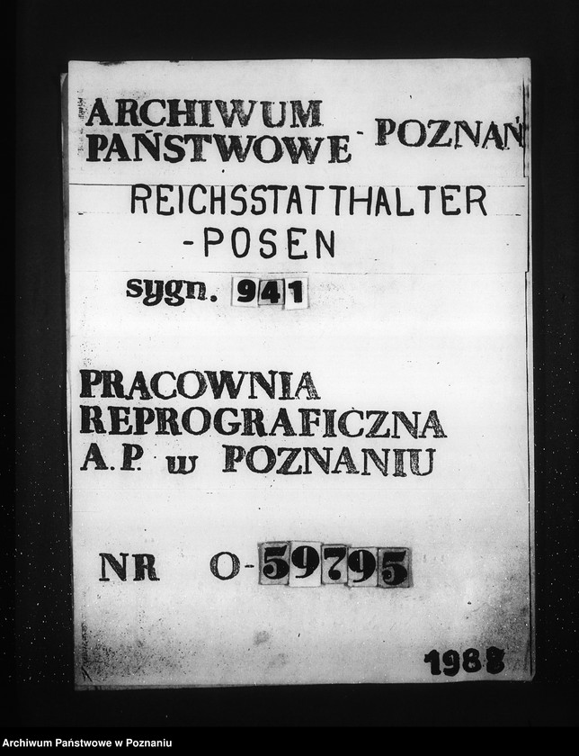 Obraz 1 z jednostki "Kriegsverdienstkreuze- Abteilung Arbeit"
