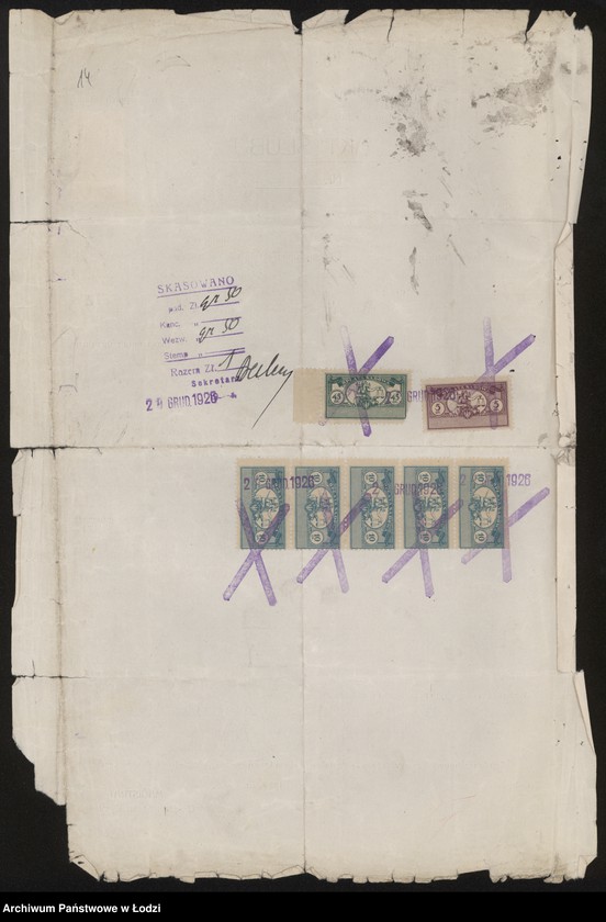 Obraz 16 z jednostki "„Spedhanpol” – Szlama Goldkorn – przedsiębiorstwo ekspedycyjno-przewozowe"