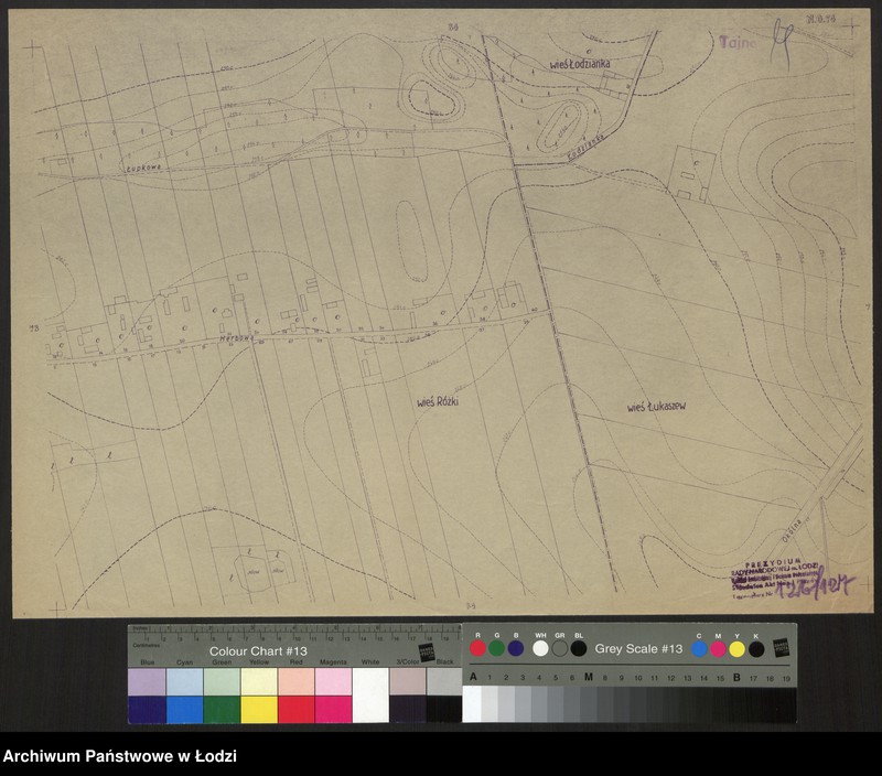 Obraz 1 z jednostki "Plan miasta Łodzi. Sekcja NO 74"