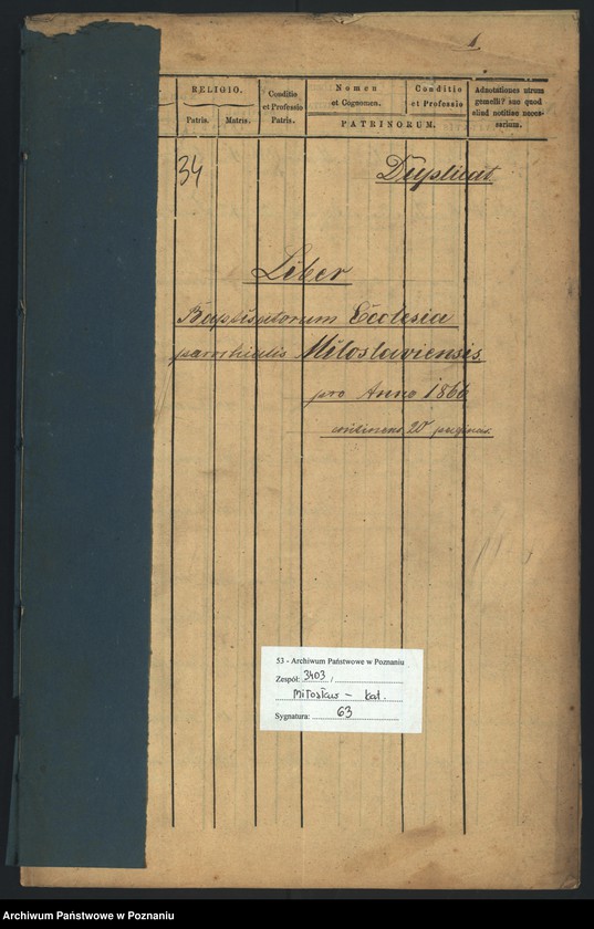 image.from.unit.number "Liber Baptisatorum"